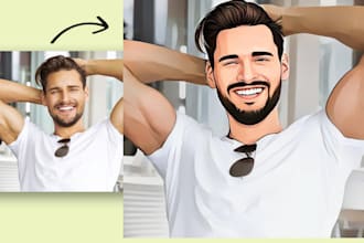 picture into vector illustration