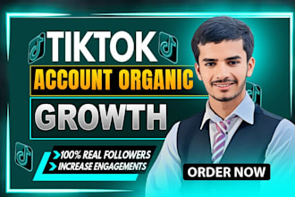 grow and promote your tiktok account organically through ads