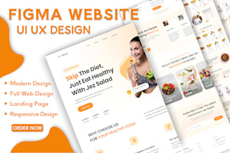 figma website, website design, figma ui ux, website mockup, website ui ux