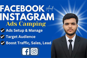 be your facebook ads, instagram ads, and meta ads for setup fb ads