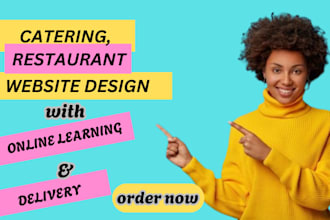 build a restaurant, bakery, and catering website