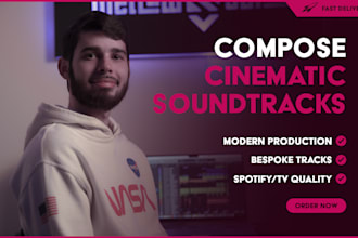 compose cinematic soundtracks for you