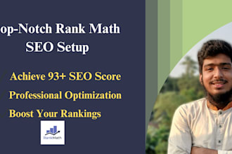 expert rank math plugin setup and SEO optimization for high traffic