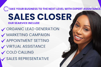 be high ticket sales closer lead generation online sales closer sales rep
