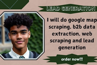 do google map scraping b2b data extraction web scraping and lead generation