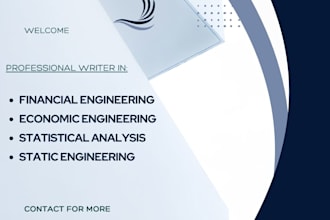 help with financial engineering, economics, statistical tasks