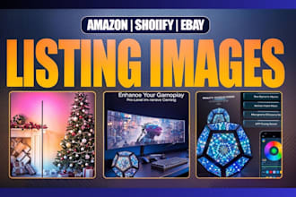 design amazon listing image and product infographic