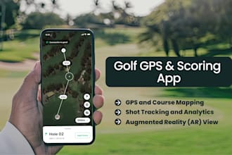 develop a custom golf tracking and scoring app like golfshot