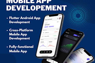 do mobile app development, android, ios app development, flutter app developer