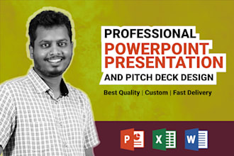 redesign powerpoint presentation within 12 hours