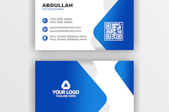 design unique minimalist business cards