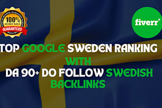 create da90 swedish SEO backlinks for google sweden ranking