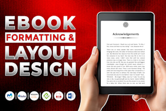 do professional book, ebook, and paperback formatting