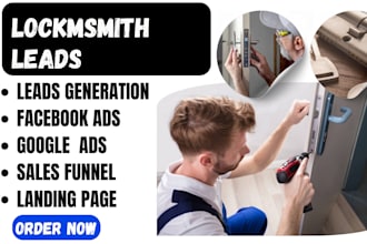 generate home security leads locksmith surveillance cctv security leads website