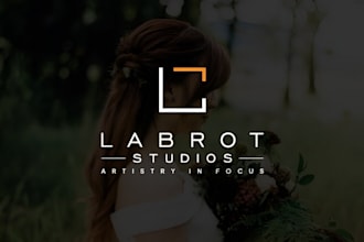design a luxury photography or custom logo for your business