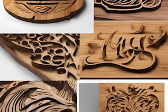 convert 2d to 3d bas relief 3d coin design 3d model for 3d printing