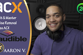 edit and master your audiobook to pass acx requirements