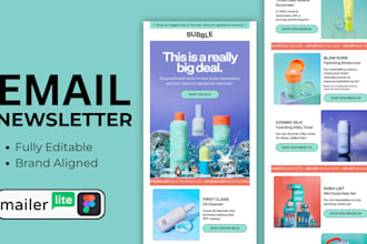 design mailerlite email template figma newsletter design mailerlite landing page