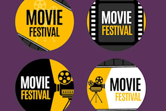 do movie film production logo