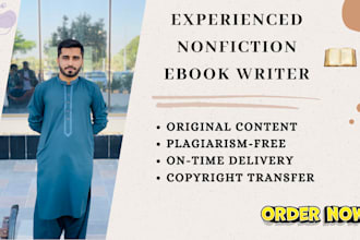 ghostwrite nonfiction ebook, ebook ghostwriter and ebook writer