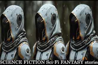 ghost write sci fi,  epic, and fantasy stories