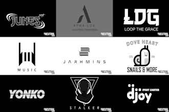 design scalable minimalist logo for your professional saas startup brand