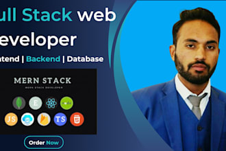 do full stack web application as mern stack developer