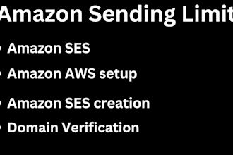 setup and increase amazon ses amazon aws