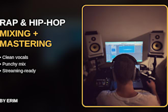 mix your trap or rap song professionally
