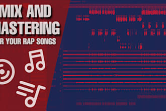 professionally mix and master your rap songs