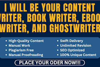 ghostwrite nonfiction book self help book ebook writer fiction book amazon KDP