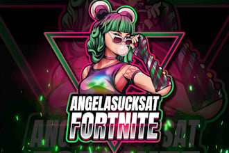 design unique twitch, kick logo, animated overlays, panels, emotes