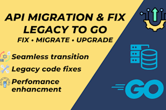rewrite, fix or migrate your API in golang