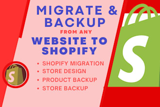 migrate wix, squarespace, wordpress, mangento, woocommerce, weebly to shopify