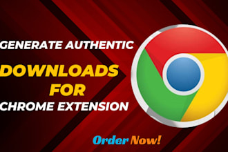 do organic chrome extension promotion, chrome extension downloads to get users