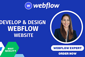 webflow edit, fix, design or develop webflow website, figma to 3d webflow expert