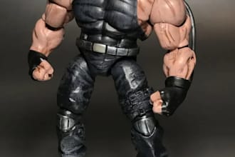 create 3d action figure,3d articulated action figure, 3d object for 3d printing