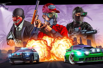 play gta v online with you