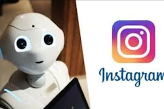 do instagram bot, live streaming bot, auto follow, auto posting bot, mass dm bot