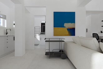 do interior design virtual staging with rendered images