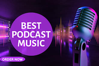 produce podcast jingle podcast into and outro music custom song theme songs