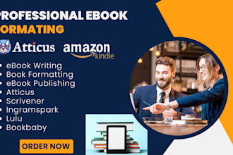 ebook formatting for kindle scrivener atticus draft2digital ingramspark