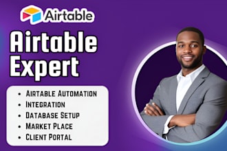 airtable expert, automation, form, database, integration, software, workflow, ai