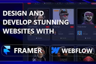design, develop webflow, figma to webflow, framer developer, framer website
