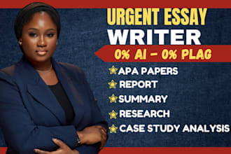 do urgent essay writing, mla papers, apa, report, summary, case study research