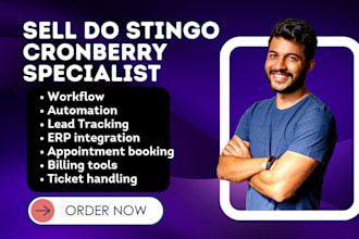 setup sell do cronberry stingo axanta erp freshsales geelus liveagent aims 360