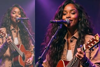 be powerful female singer cover ai song for gospel christian indie pop rock rnb