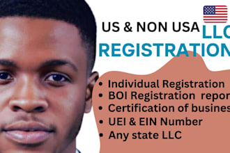 dissolve US llc   llc registration close ein bio report ein obtain