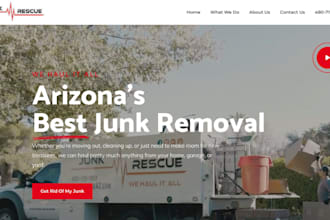 junk removal website junk removal leads junk removal landing page junk removal