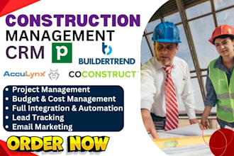do crm construction management pipedrive buildertrend coconstruct acculynx